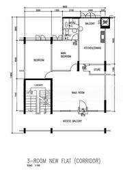 Blk 530 Jurong West Street 52 (Jurong West), HDB 3 Rooms #480074971
